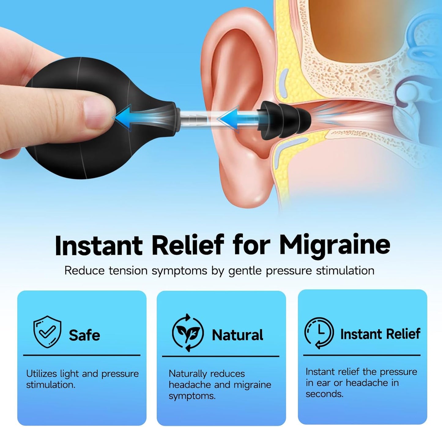 Migraine Ear Pressure Relief