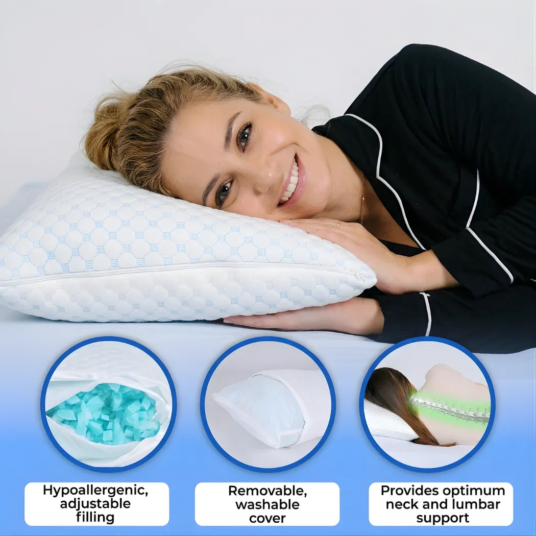CloudFlex™ Customizable Memory Foam Pillow